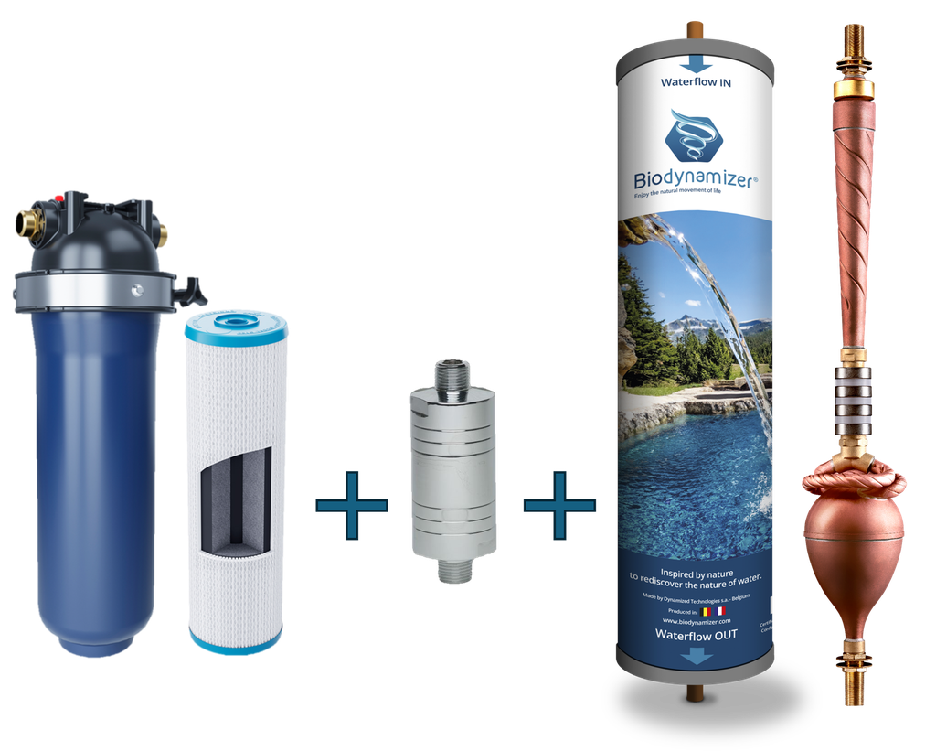 Paquete Biofilter + Biolimescaler + Biodynamizer