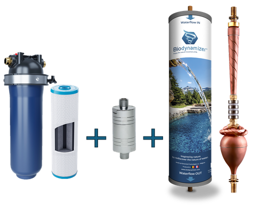 Paquete Biofilter + Biolimescaler + Biodynamizer